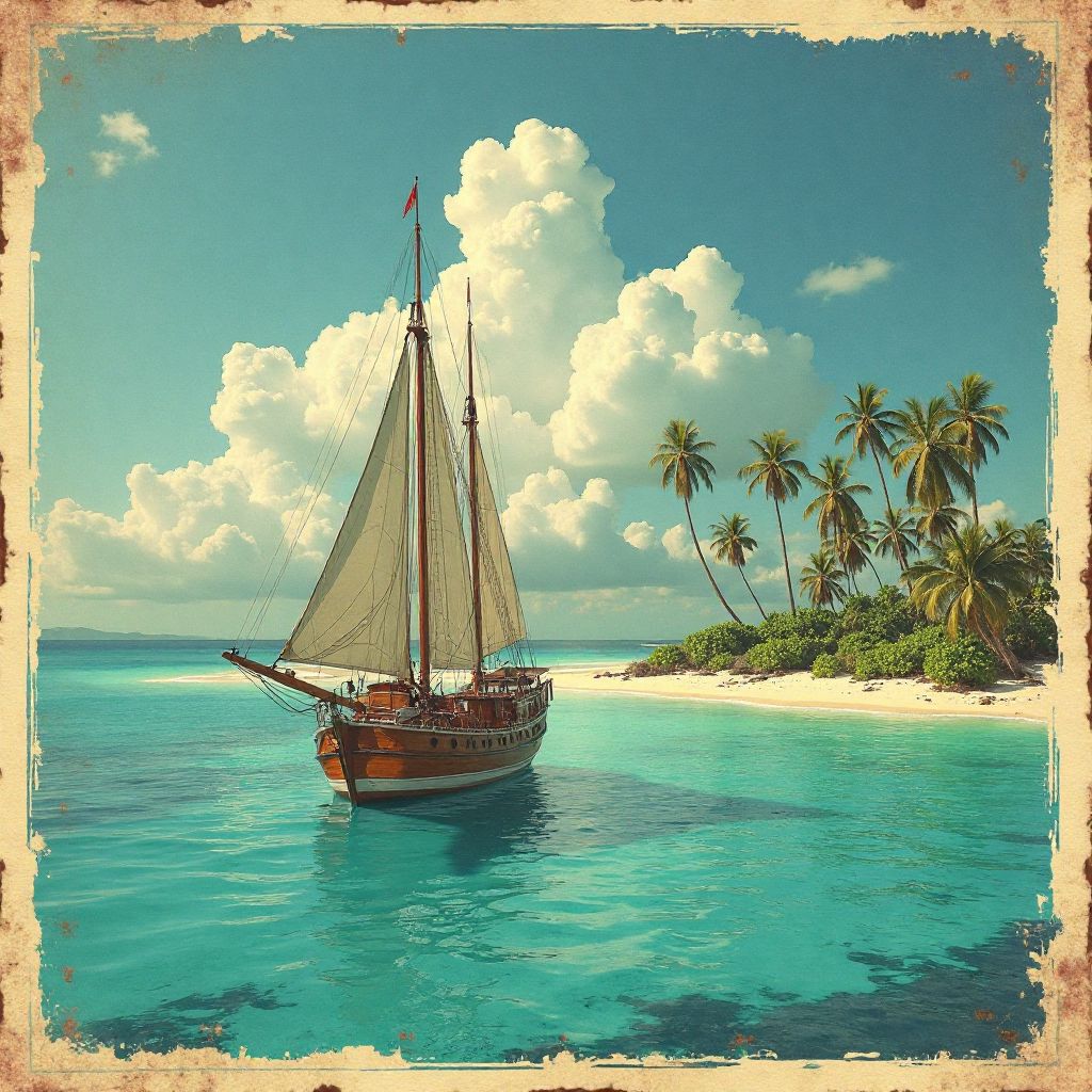 Caribbean island hopping voyage